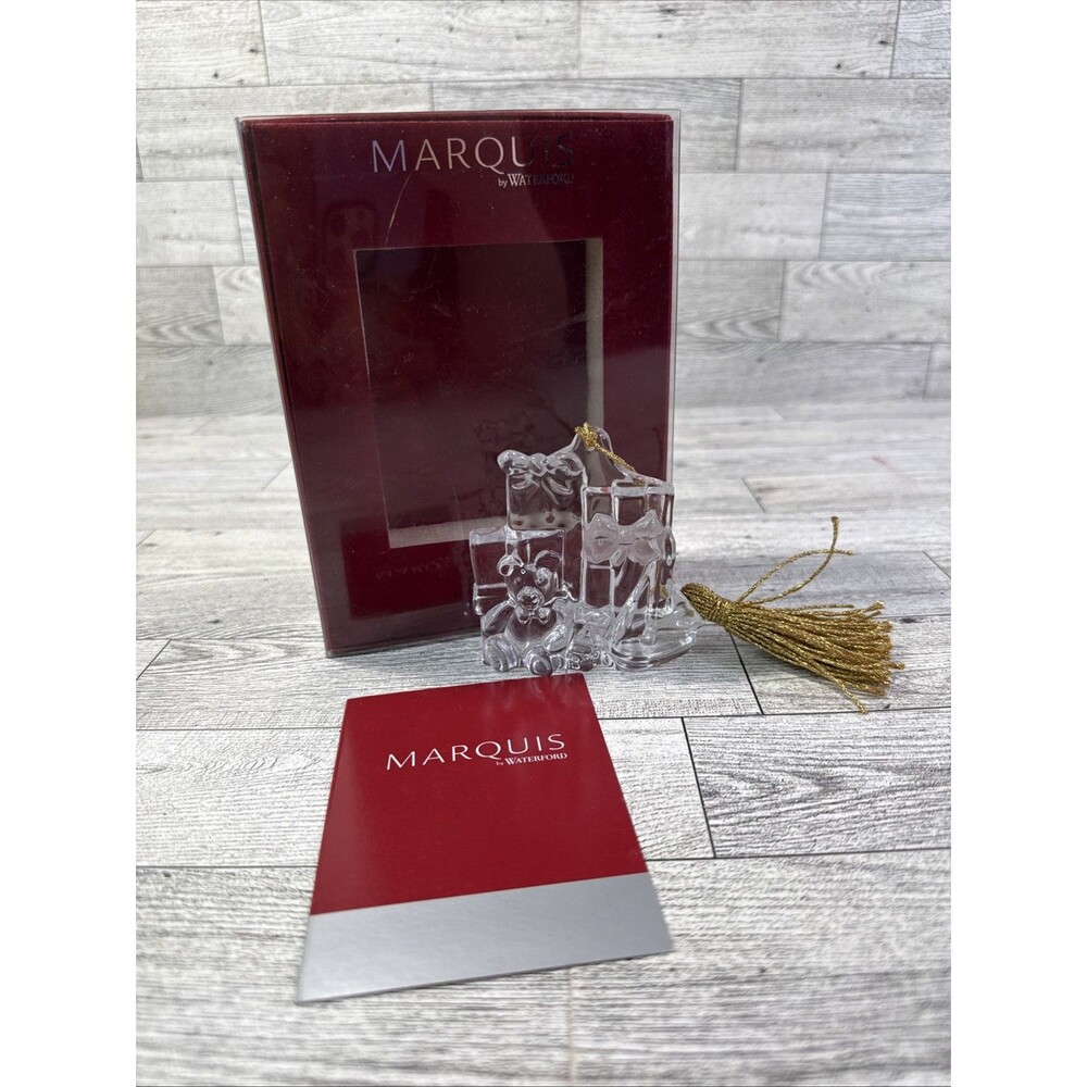Marquis Waterford Traditional Gifts Crystal Christmas Ornament 2012